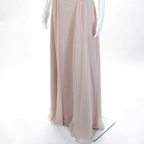 Lauren Ralph Lauren Silk NEW Zip Sweetheart Dress size 12 - Picture 4 of 8